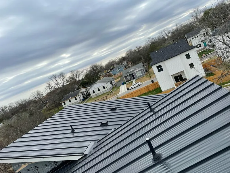 Standing seam metal roof panels with vents for Skylight Repair in CaÃ±on City